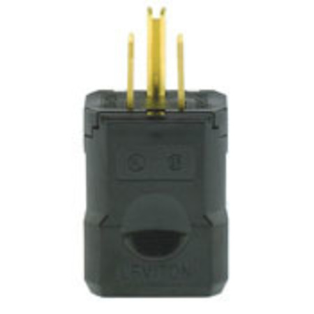 LEVITON Electrical Plugs Python Plug C/I Bulk 5256-VBM